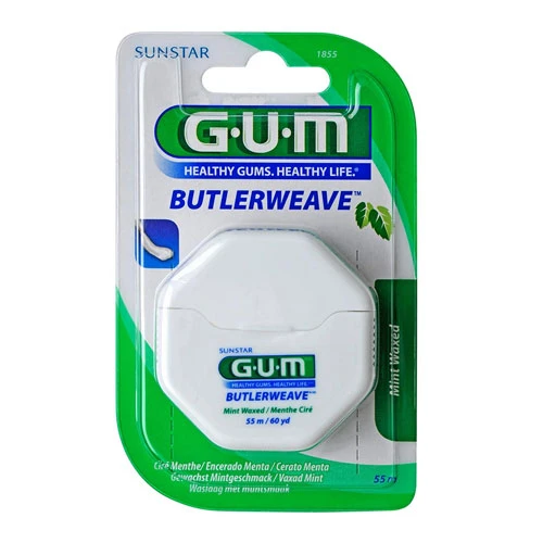 GUM Butlerweave Waxed with Mint (1855) - 55m or 60yd 1