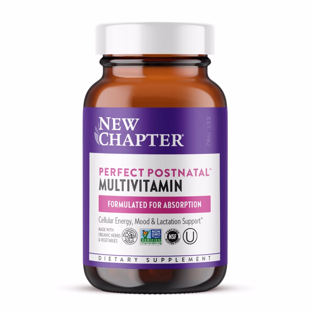 New Chapter Perfect Postnatal Multivitamin - 96 Tablets 1