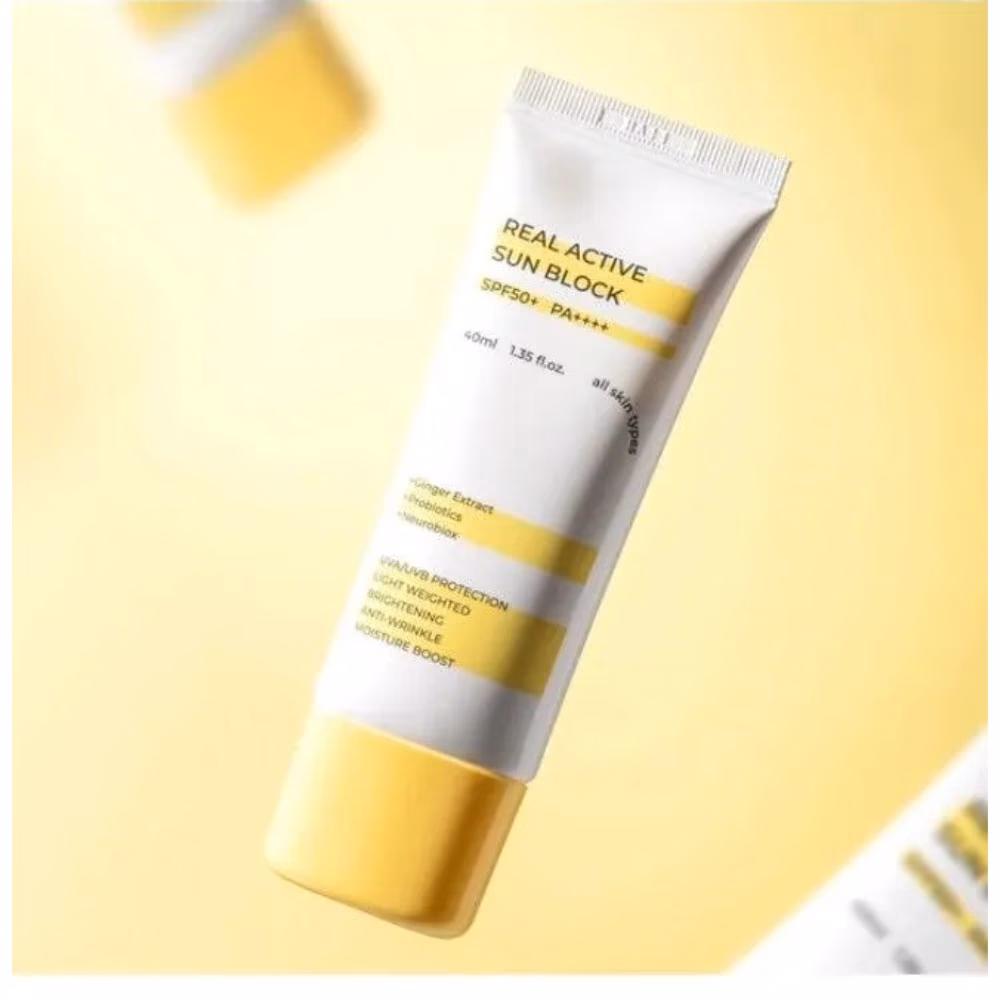Seoul Glow Real Active Sun Block SPF50+ 40ml 1