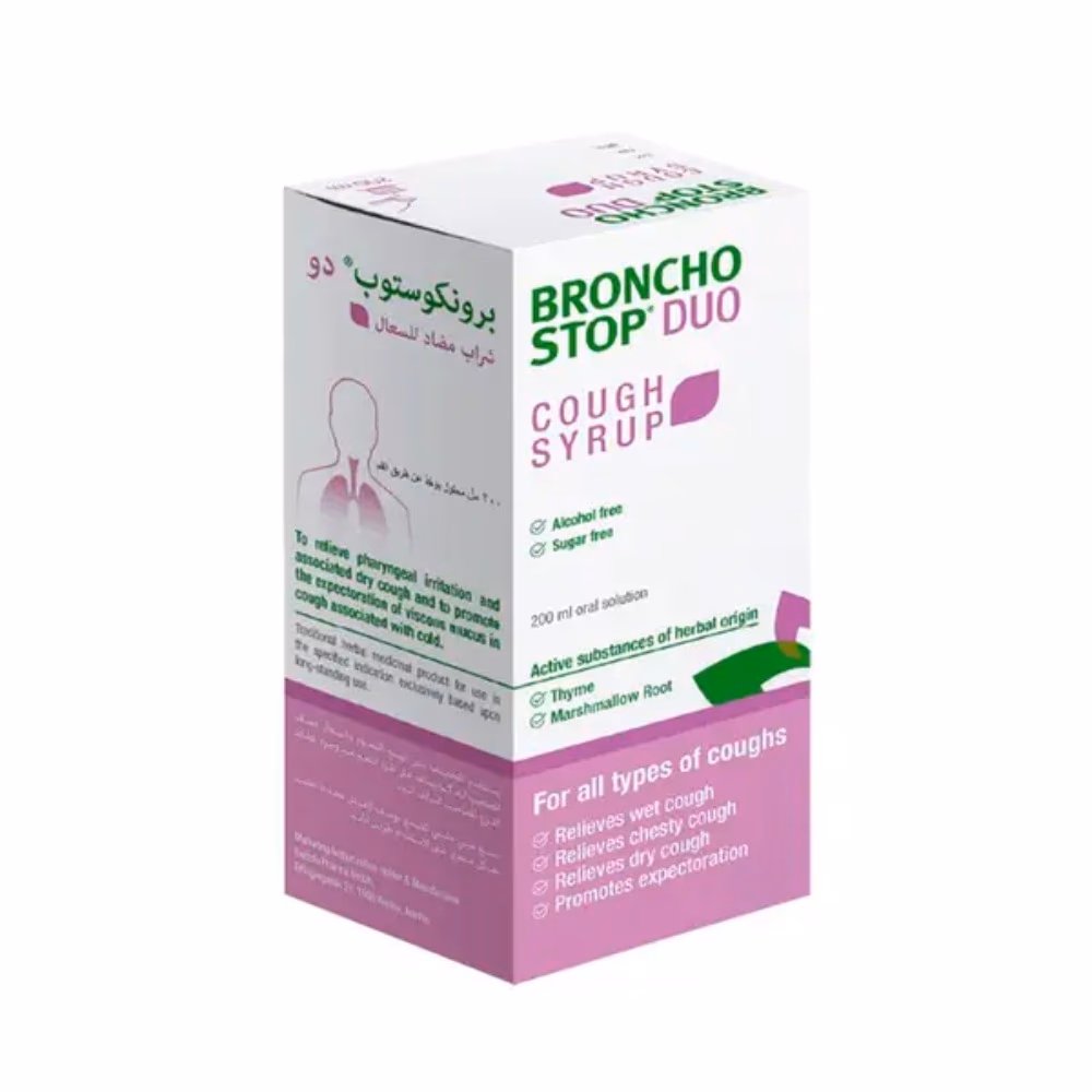 Broncho Stop Duo Cough Syrup 200ml