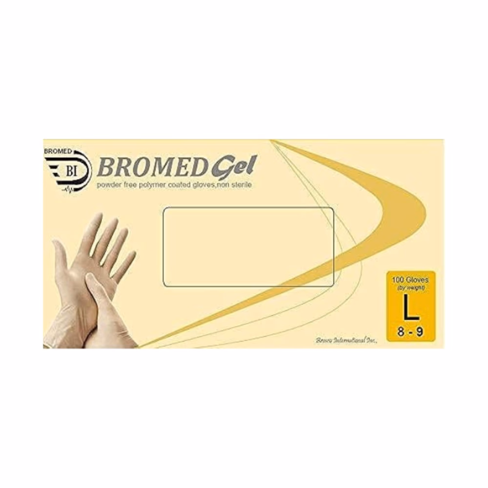 Bromed Powder-Free Gloves – Large