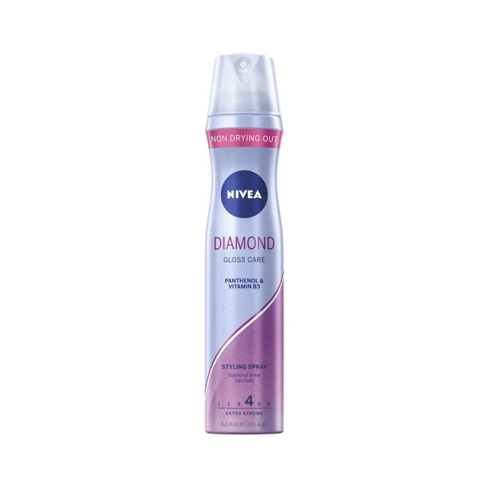 Nivea Diamond Gloss Hold 4 Styling Spray 250ml