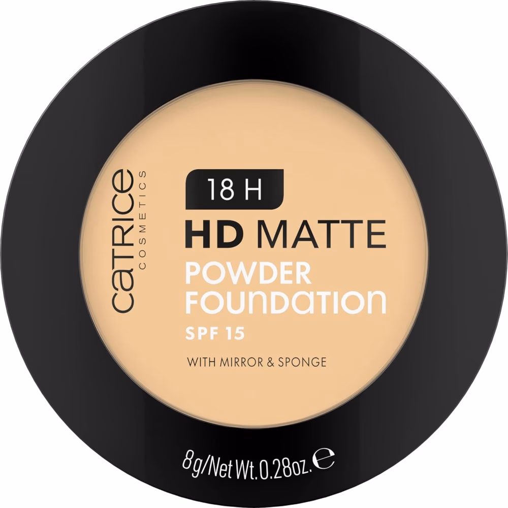 Catrice 015N 18H HD Matt Powder Foundation SPF15 8g