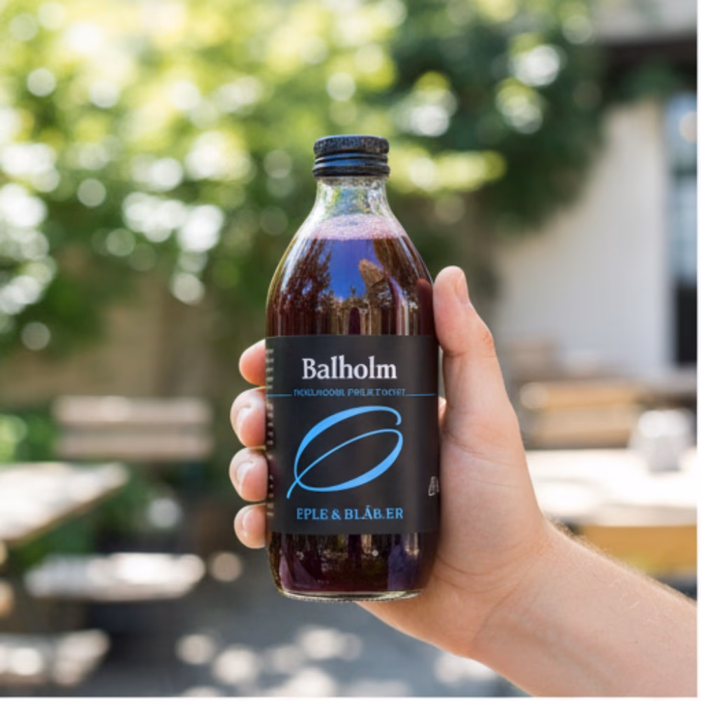 Balholm Organic Fruit Juice 330ml – Apple & Blueberry | Cold Pressed, No Concentrate | Norwegian Fjord Fruit 2