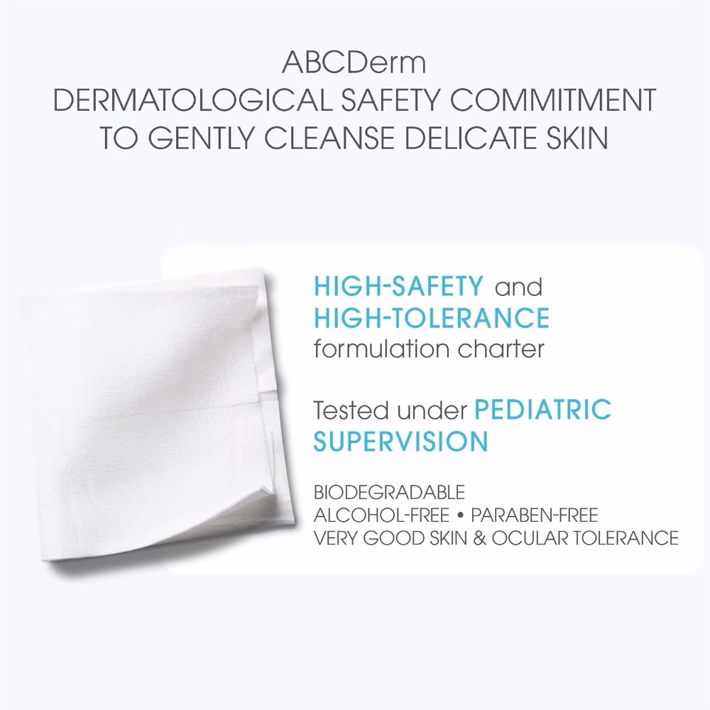 Bioderma ABCDerm Lingettes Wipes 3