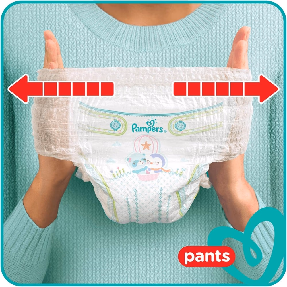 Pampers Baby Dry Nappy Pants Size 3 For 6 To 11 kg - Pack of 26s 4