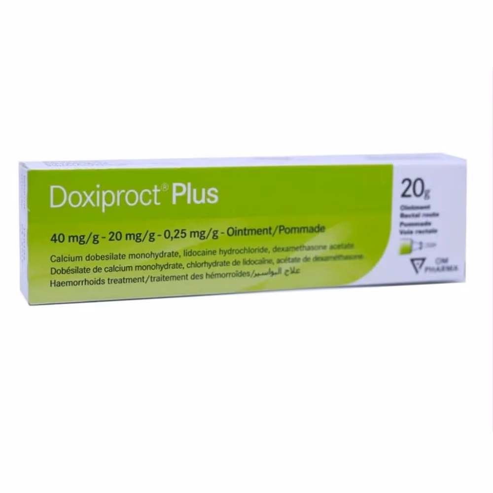 Doxiproct Plus Rectal Ointment 20g