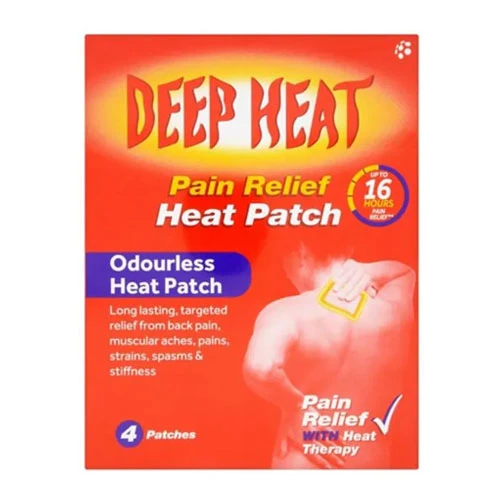 Deep Heat Patch - Pack of 4 1