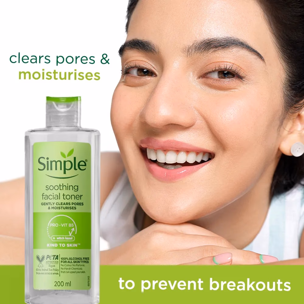Simple Soothing Facial Toner 200ml 2