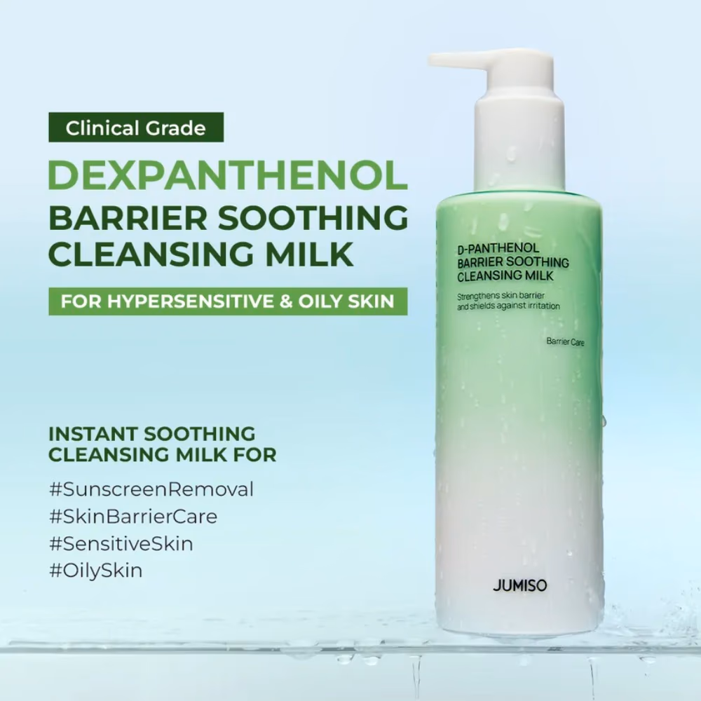 Jumiso D-Panthenol Barrier Soothing Cleansing Milk – Gentle Face Cleanser for Sensitive Skin, 200ml 2