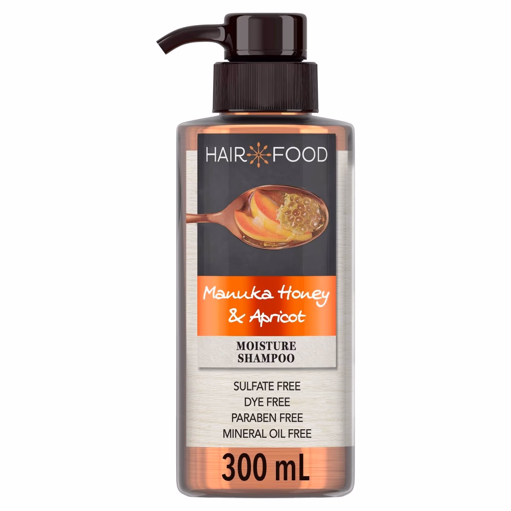 Hair Food Manuka Honey & Apricot Moisturizing Shampoo - 300ml 1