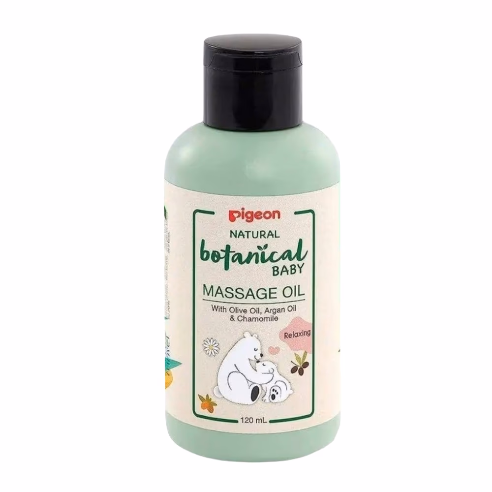 Pigeon Botanical Baby Massage Oil 120ml 1