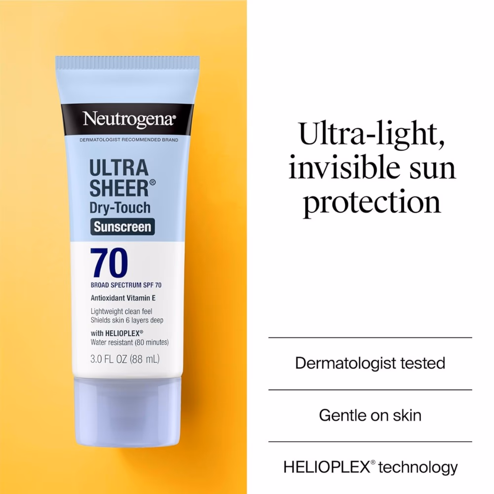 Neutrogena Ultra Sheer Sunscreen SPF70 88ml 3