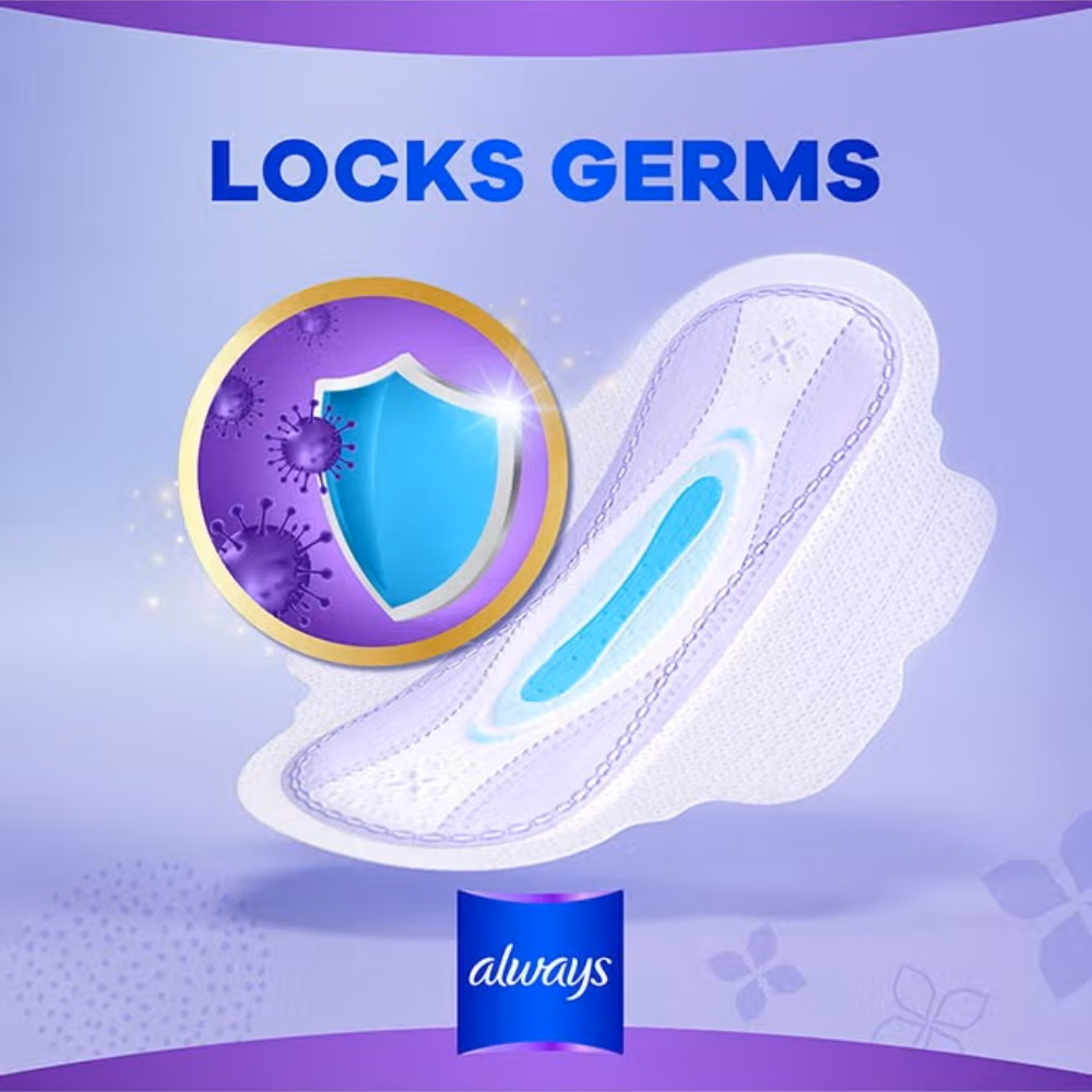 Always All In One - Ultra Thin Night Pads - 6 Pads 3