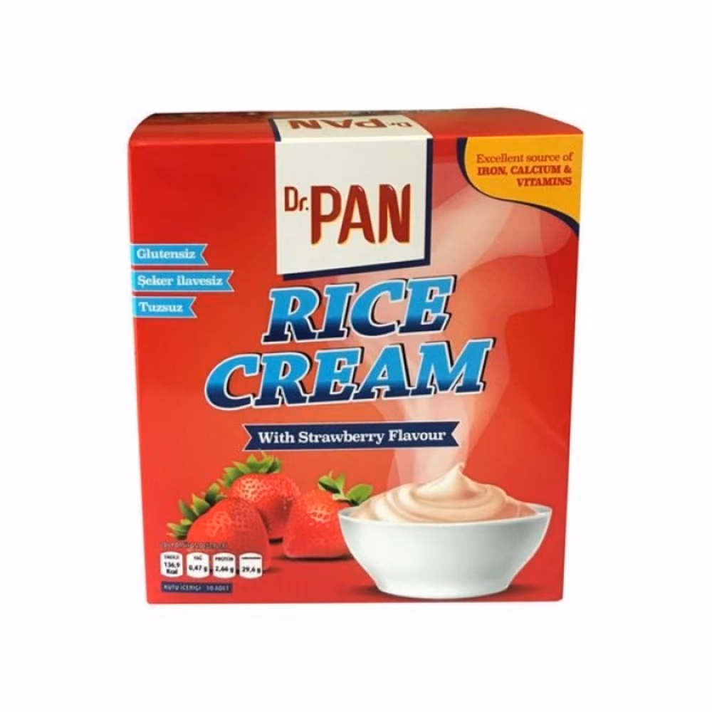 Dr. Pan Rice Cream Strawberry 400g 1