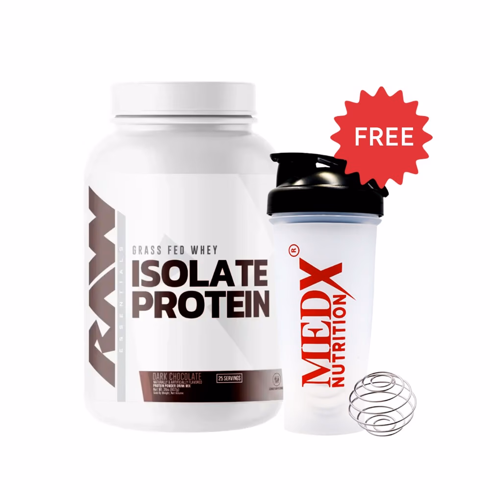 Raw Protein Whey Isolate Dark Chocolate 1.97LB 1