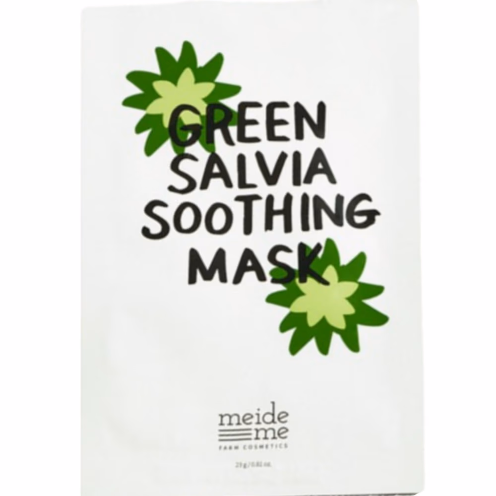 Meideme Green Salvia Soothing Mask (Sheet)