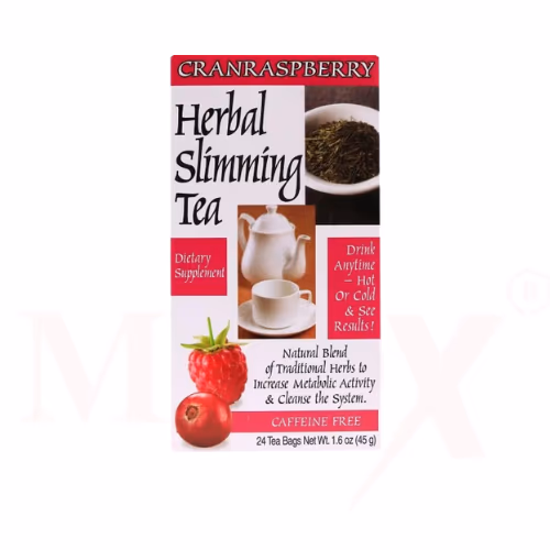 21st Century Herbal Slimming Tea Bag CranRaspberry Pack of 24's