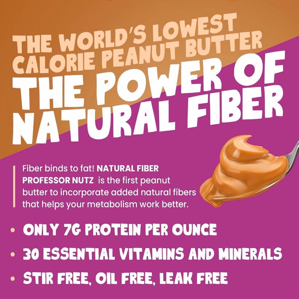 Professor Nutz Peanut Butter- Caramel Swirl  5