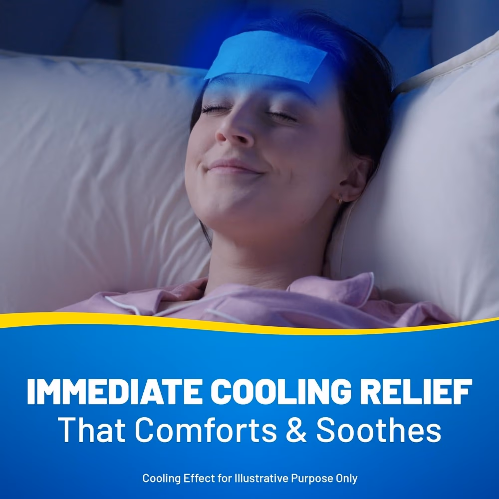 Kool n Soothe Cooling Gel Sheet Adult 4s 4
