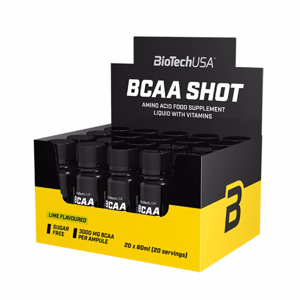BioTechUSA BCAA Lime Shot 60ml- 20 Servings 1