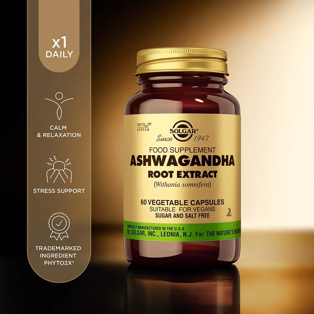 Solgar Ashwagandha 60 Caps 2