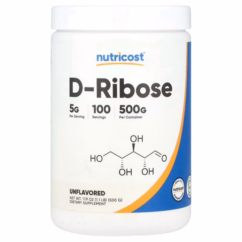 Nutricost D-Ribose Unflavored (500g) 1