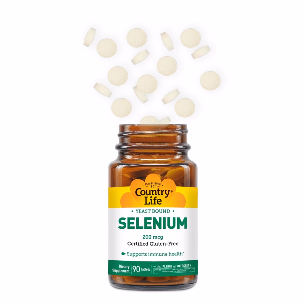 Country Life Selenium 200mcg 90 Tablets 4
