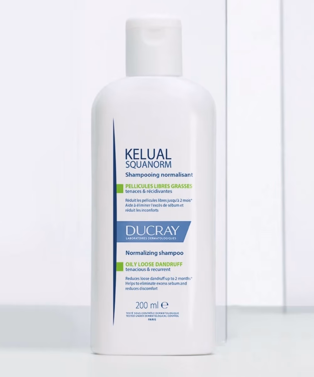 Ducray Kelual Squanorm Oily Loose Dandruff Normalizing Shampoo 200ml 4