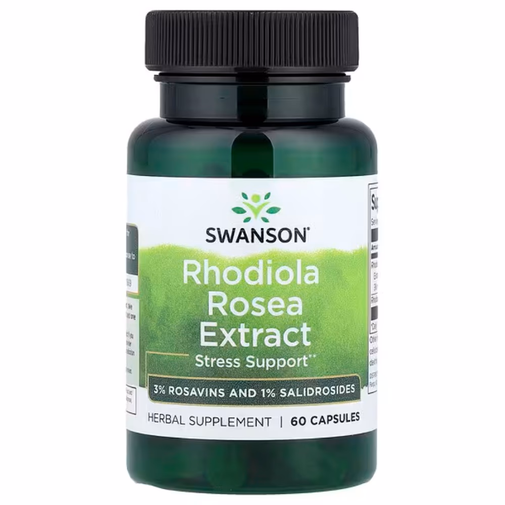 Swanson Rhodiola Rosea Root 100 Capsules 1