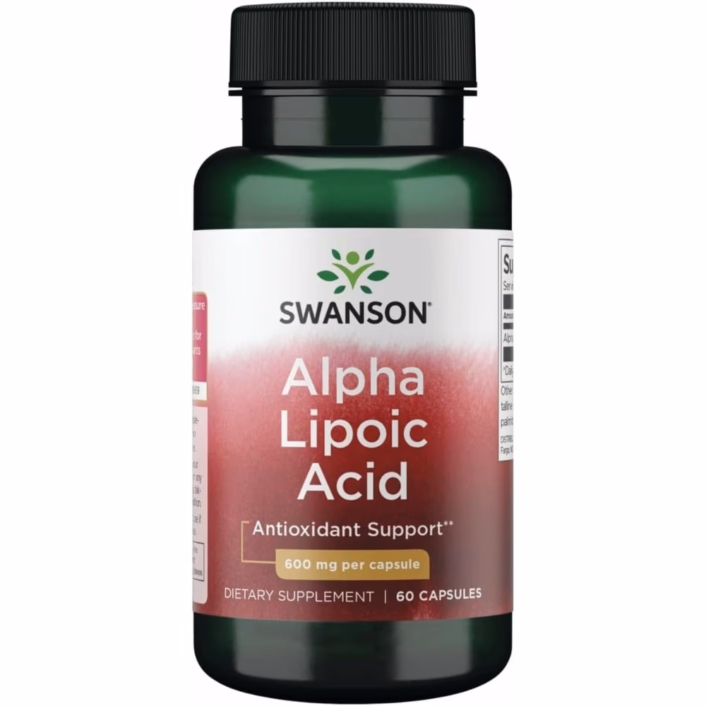 Swanson Alpha Lipoic Acid 600Mg -60 Capsules 1