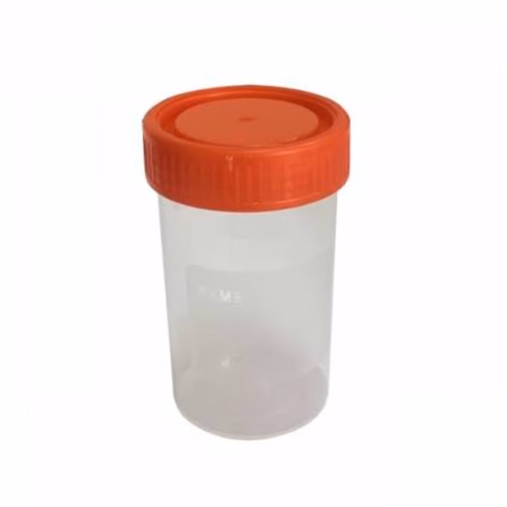 Euromed 60ml Sterile Urine Container – Professional Sample Collection Cup 2