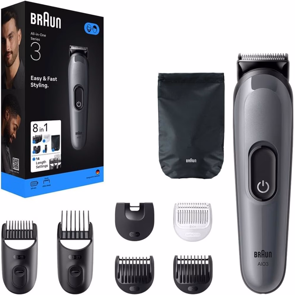 Braun Series 3 Multi Groom All-In-One Grey AIO3540