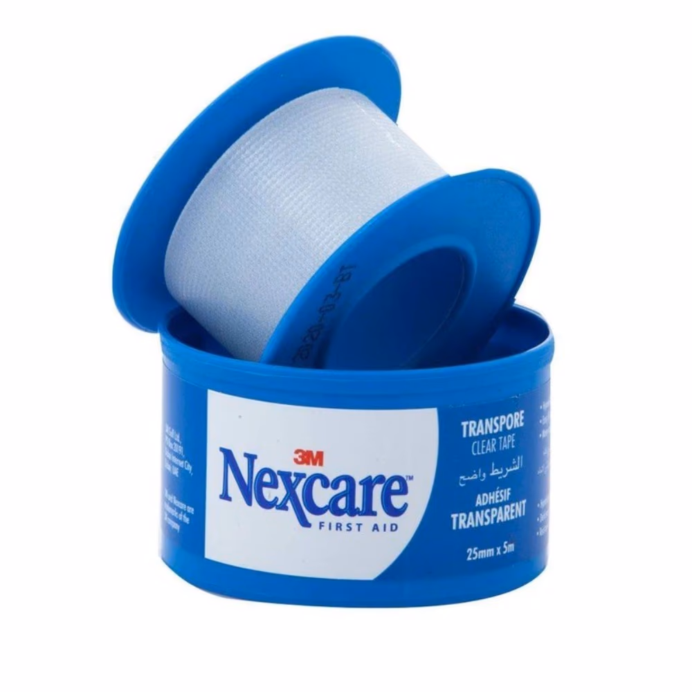 3M Nexcare Transparent Tape 25mm x 5m - Pack Of 1 2