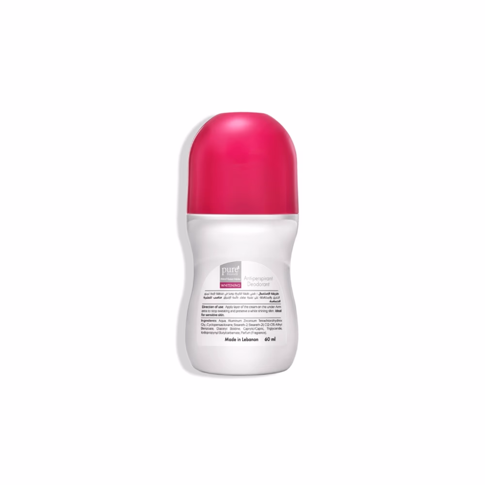 Pure Beauty Anti-Perspirant Berry Blossom Whitening Roll-On 60ml 3