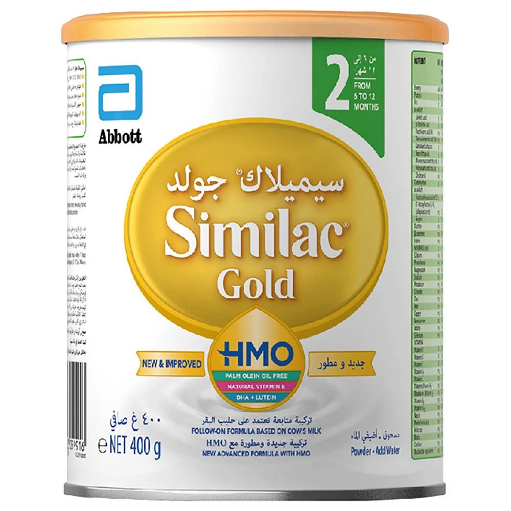 Similac Gold Milk Powder - Stage 2(400gm) 1