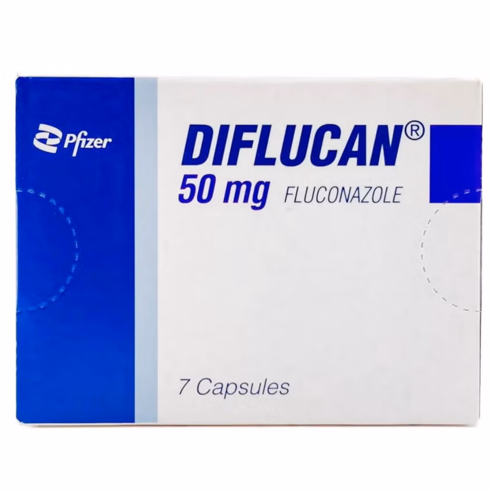Diflucan 50Mg 7 Capsules