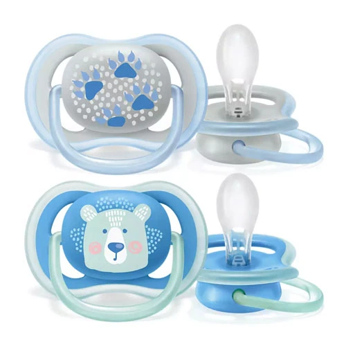 Philips Avent Ultra Air Pacifier 6-18m SCF 085,06 - Pack of 2 - Assorted Color 2