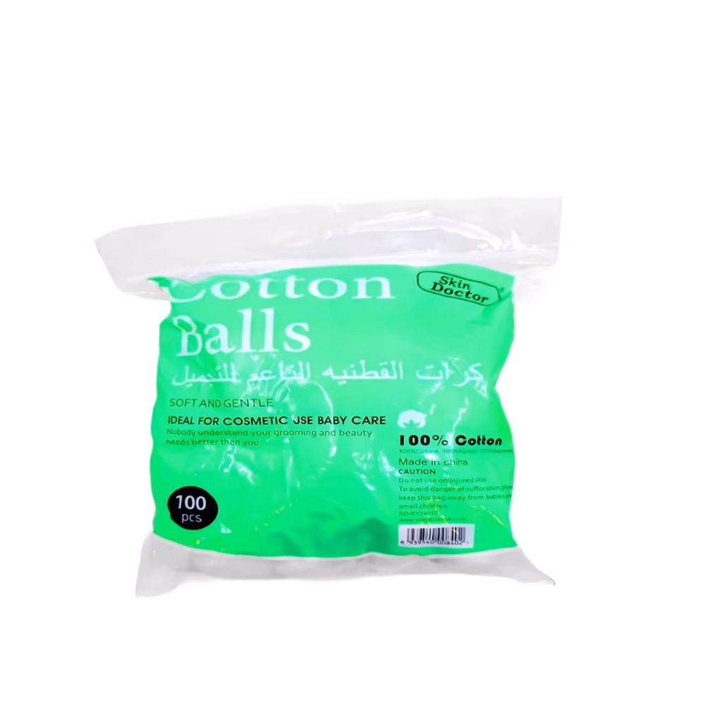 Skin Doctor Cotton Balls 100s (RY-14010)