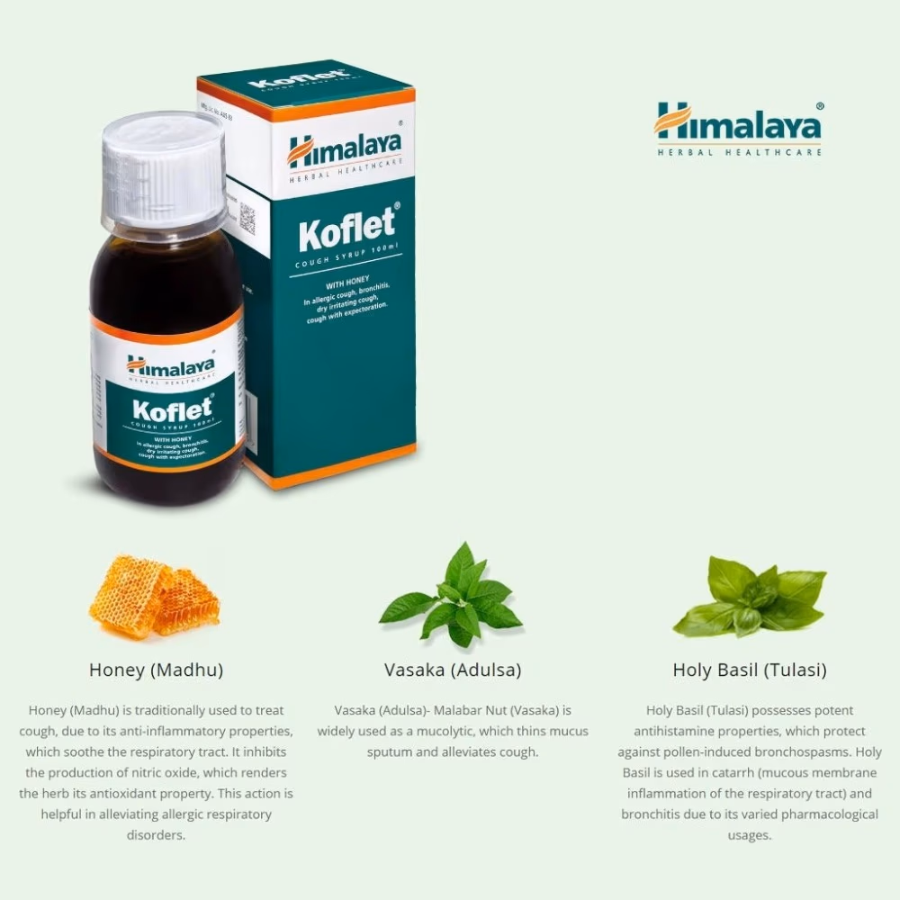Himalaya Koflet Syrup 200ml 3