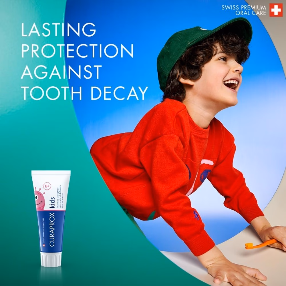 Curaprox Kids Toothpaste Watermelon – From 6 Years, 60ml 5