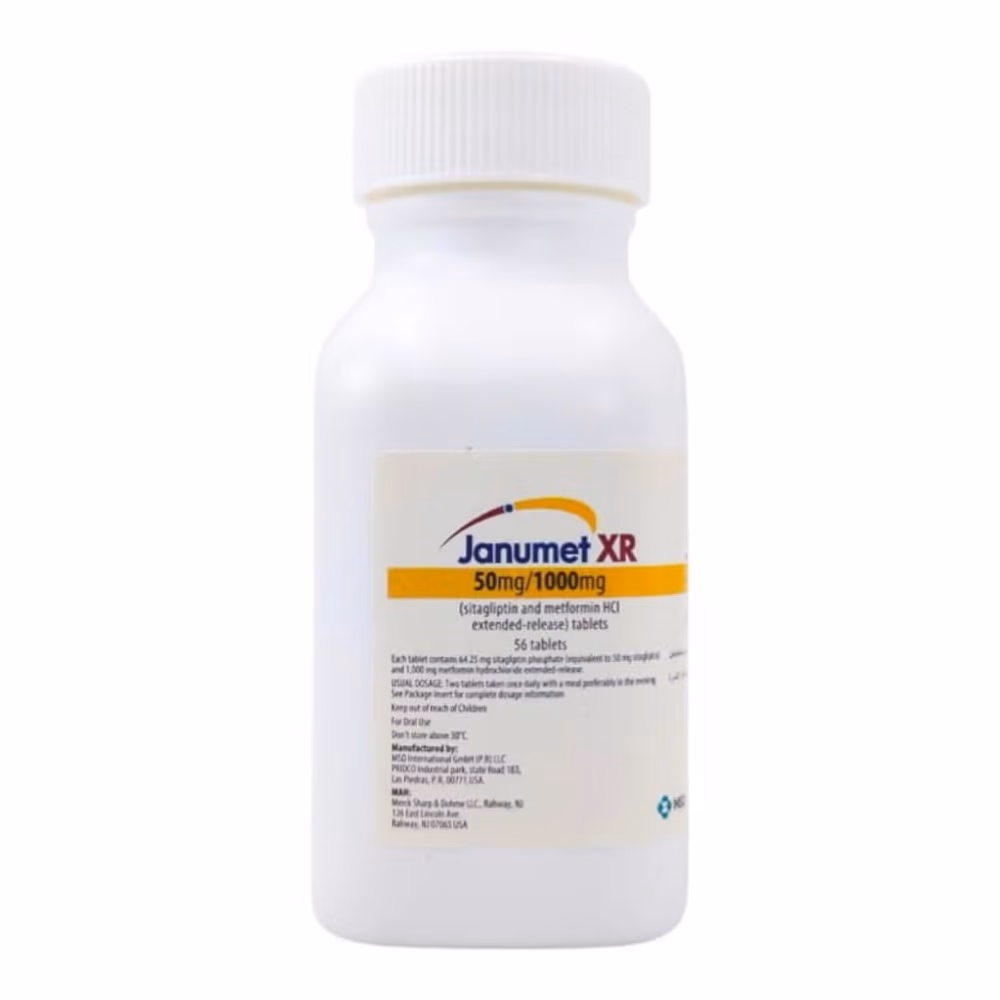 Janumet XR 50mg/1000mg | Pack of 56 tablets 2