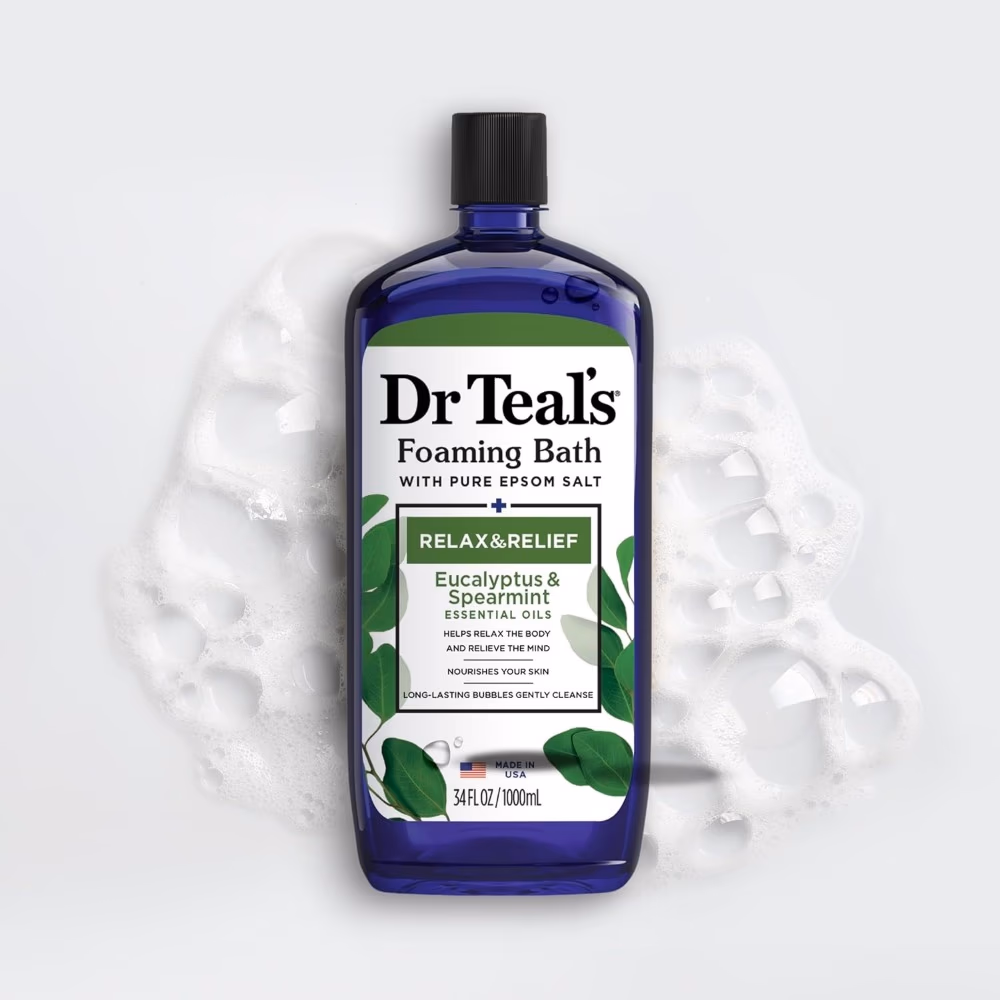 Dr Teals Eucalyptus and Spearmint Foaming Bath 1000ml 2