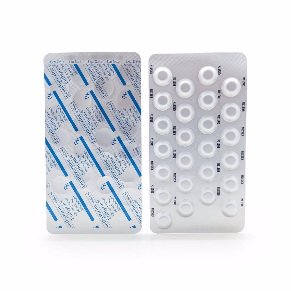 Euthyrox 100mcg Tablets | Pack of 100 Tablets 3