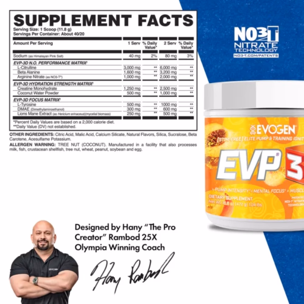 Evogen EVP 3D Peach Mango 472GM 4