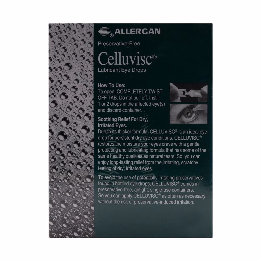 Celluvisc Lubricant Eye drop 0.4ml 30's 4
