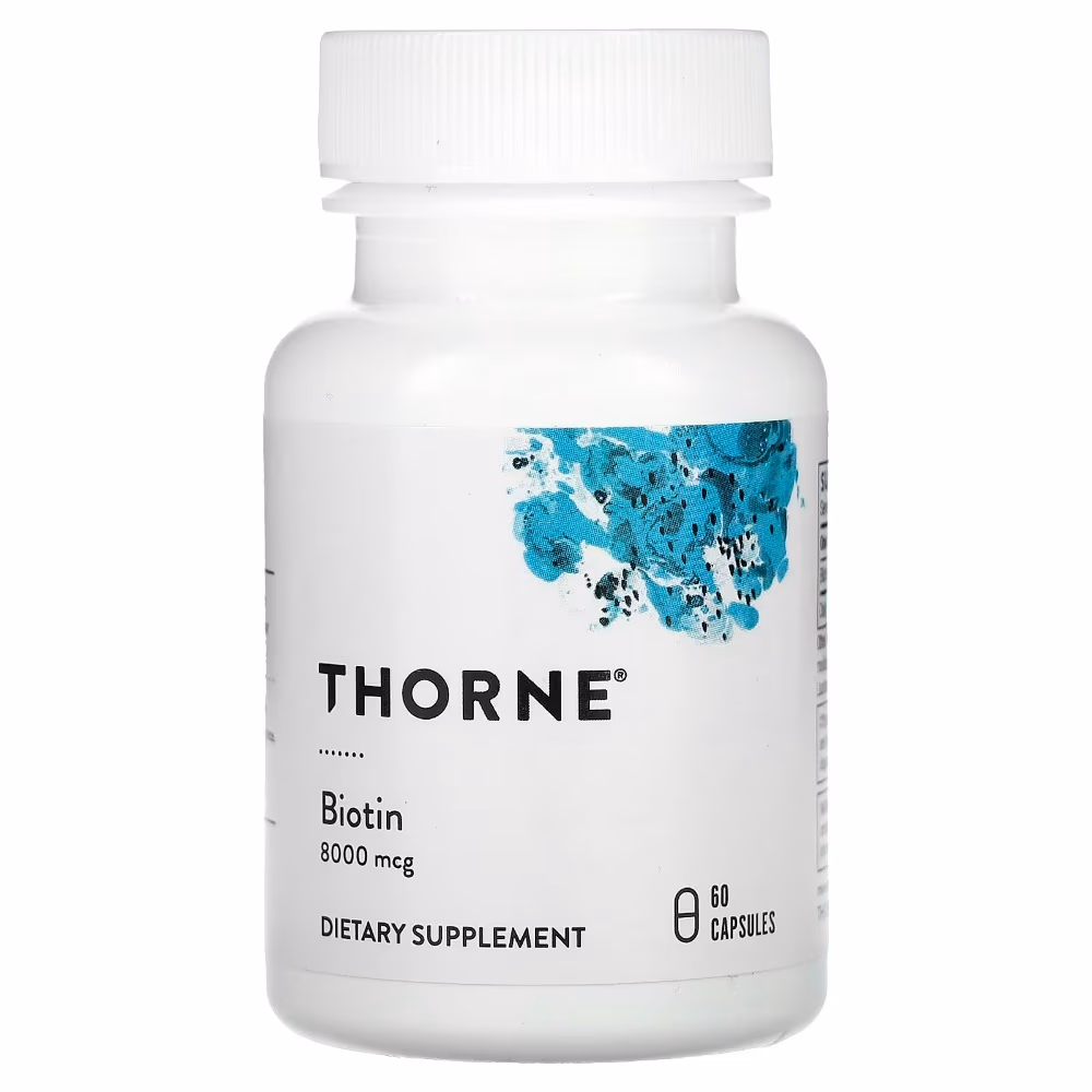 Thorne Biotin 8000mcg -60 Capsules