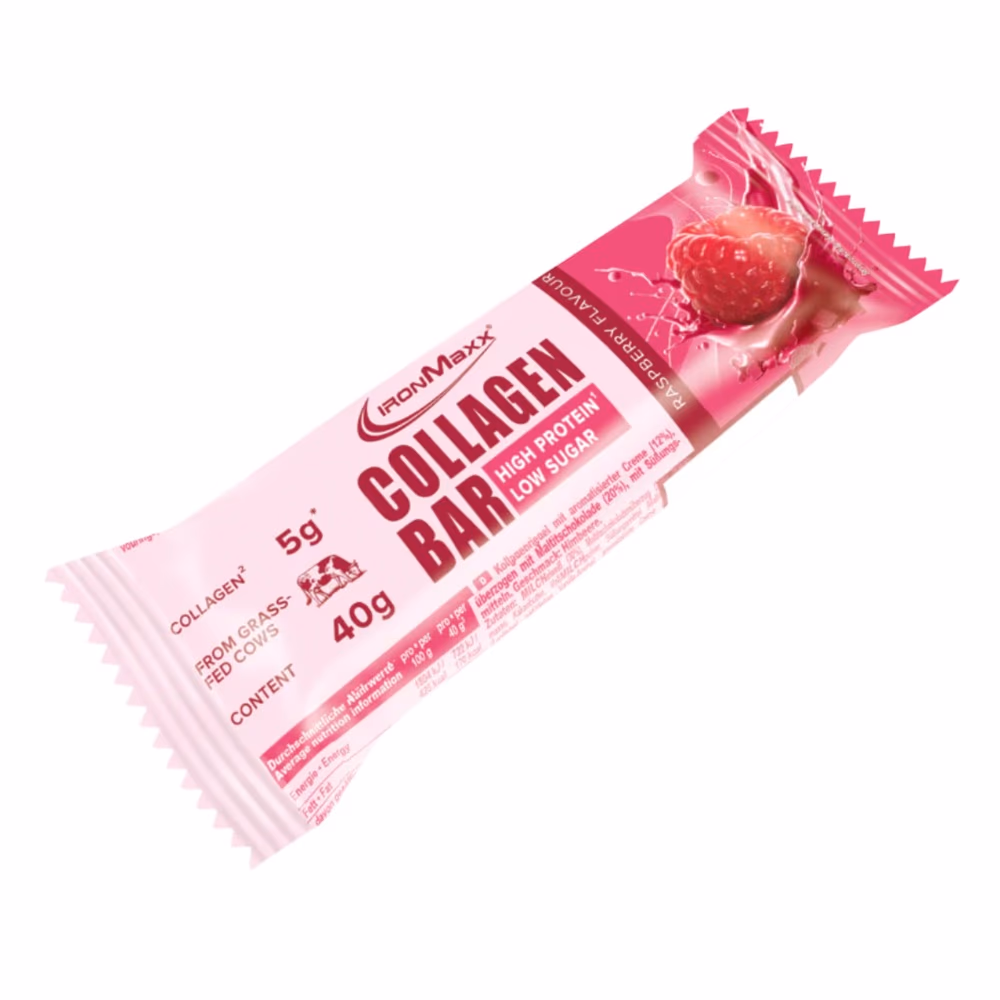 IronMaxx Collagen Bar – Raspberry (40g) 1