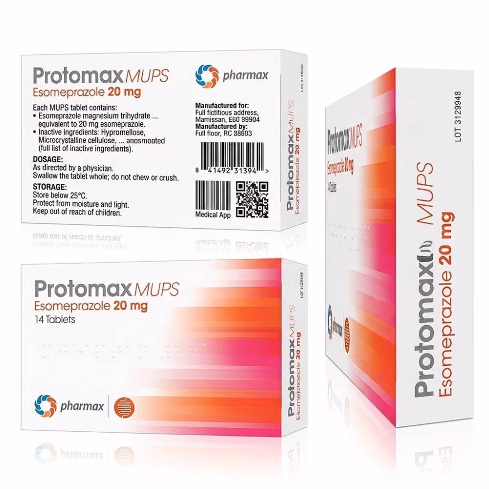 Protomax MUPS 20mg Tab 14s 2