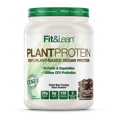 FIT & LEAN PLANT PROTEIN 1.25LB CHOCO FUDGE